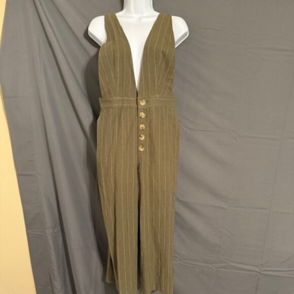 Forever 21 Pants - FOREVER 21 Pin-Striped Jumpsuit Size M
